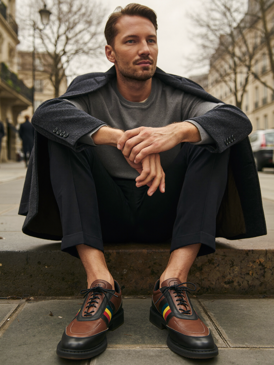 Rzemieślnicze Buty Oxford Męskie